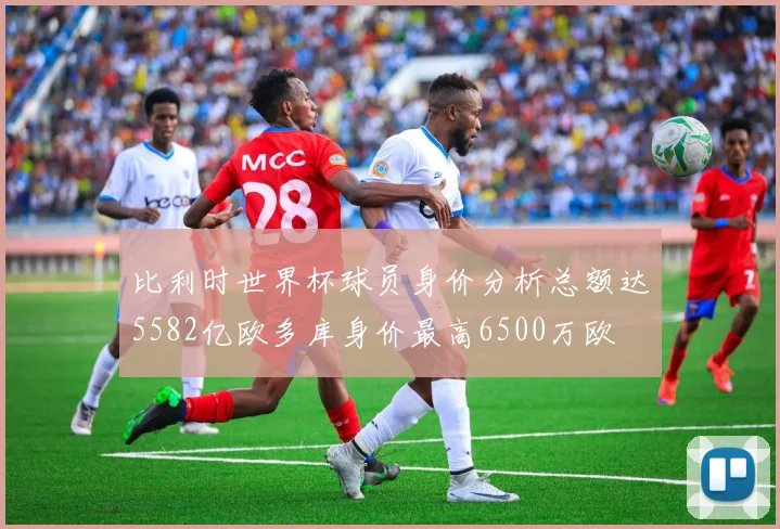 比利时世界杯球员身价分析总额达5582亿欧多库身价最高6500万欧